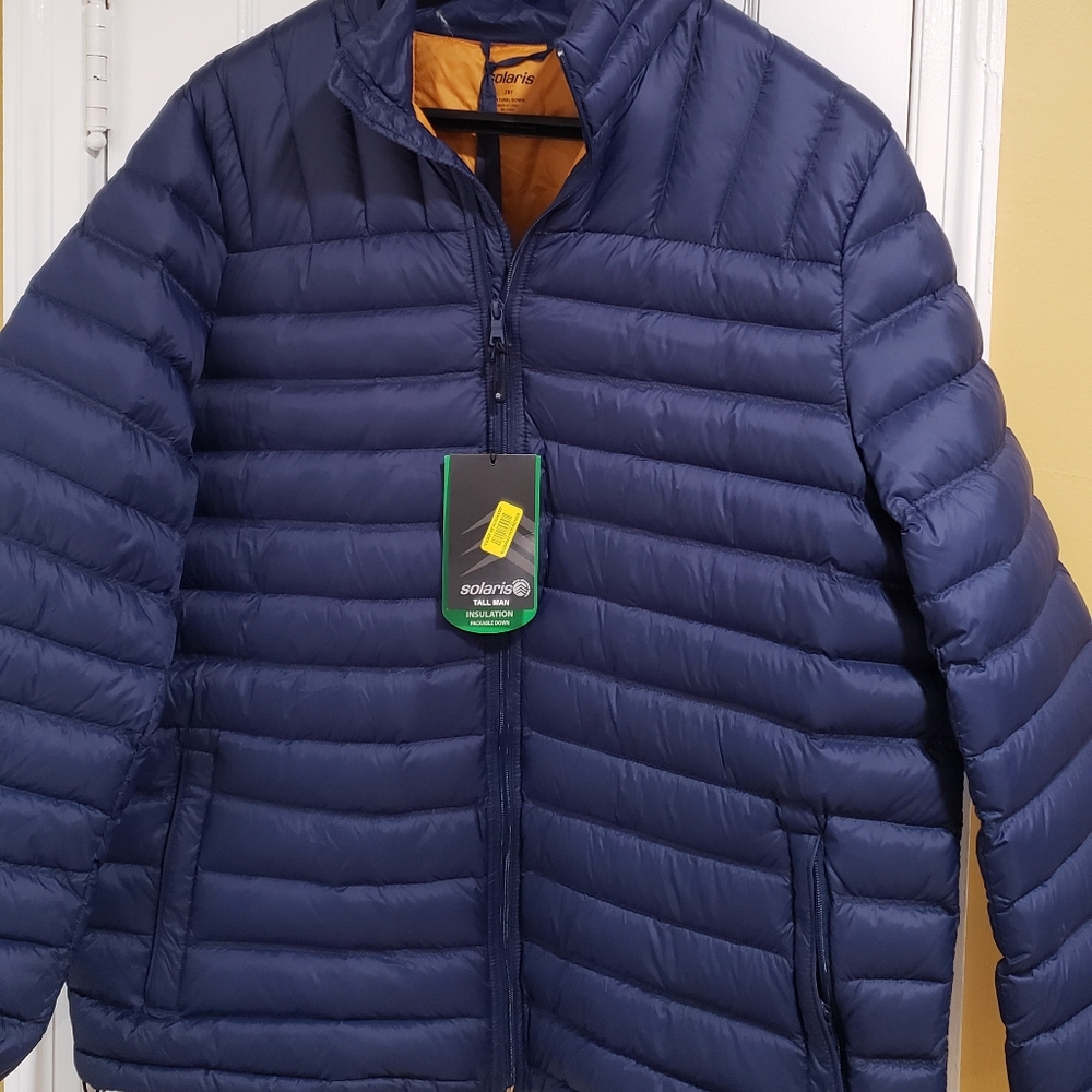 Men's big and tall winter coat